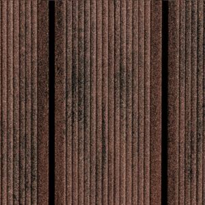 NaturInForm Compact Plus WPC terasinė lenta, kaštono rudos spalvos, rumbuoto paviršiaus