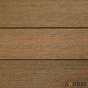 Sumontuotos WPC fasadinės dailylentės Gardin Deco Wall Classic, cinamono-tiko rudos spalvos