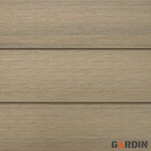 Sumontuotos WPC fasadinės dailylentės Gardin Deco Wall Classic, sidabrinės eglės pilkos spalvos