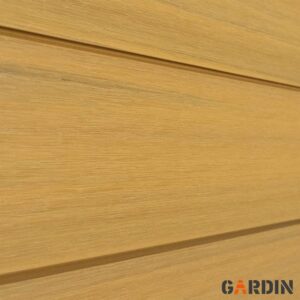 Sumontuotos WPC fasadinės dailylentės Gardin Deco Wall Classic, ąžuolo rudos spalvos