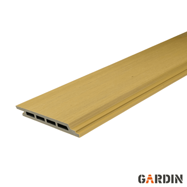 WPC fasadinė dailylentė Gardin Deco Wall Classic, ąžuolo rudos spalvos, su medžio tekstūra